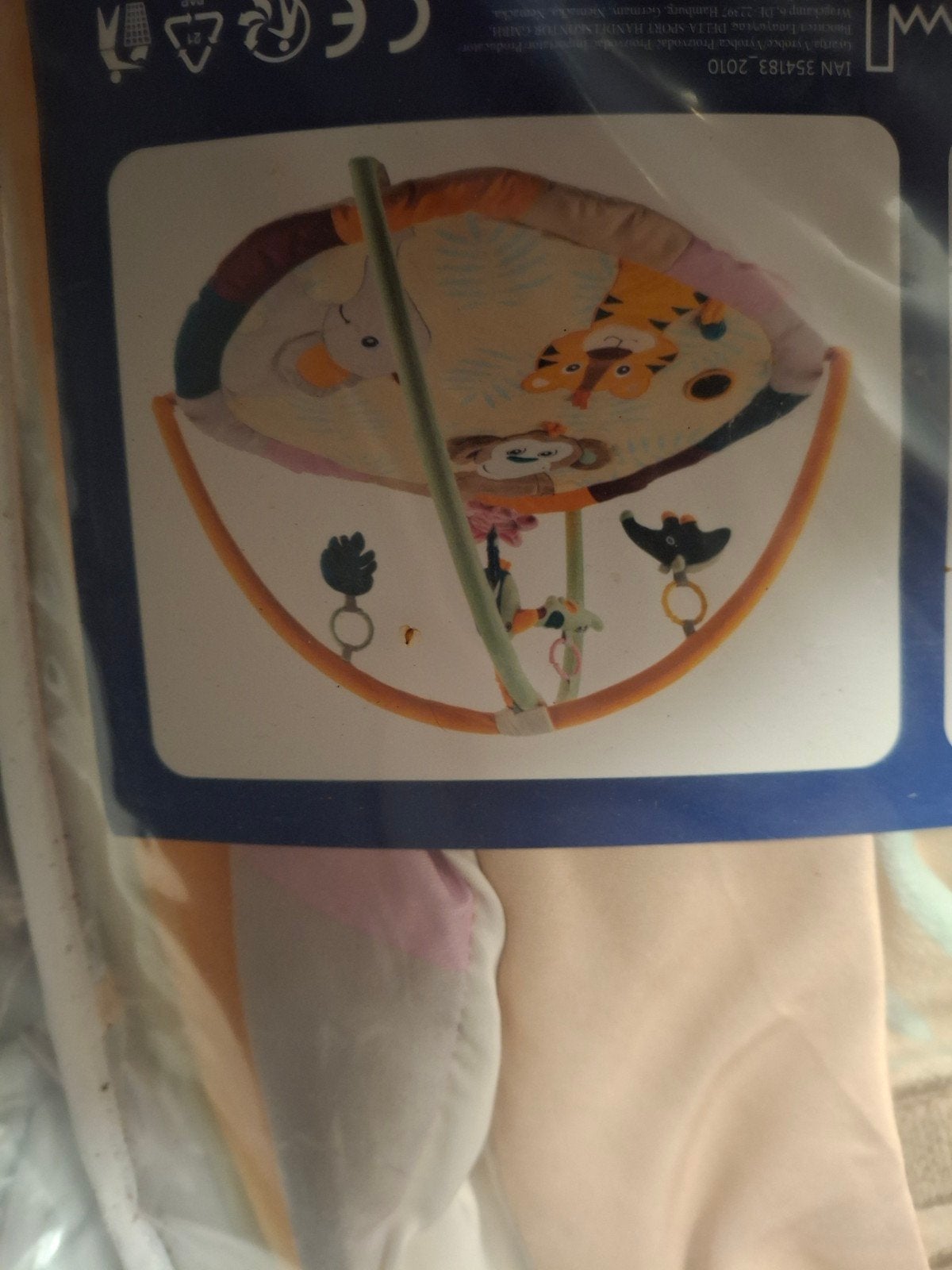 Speelkleed baby, Ophalen