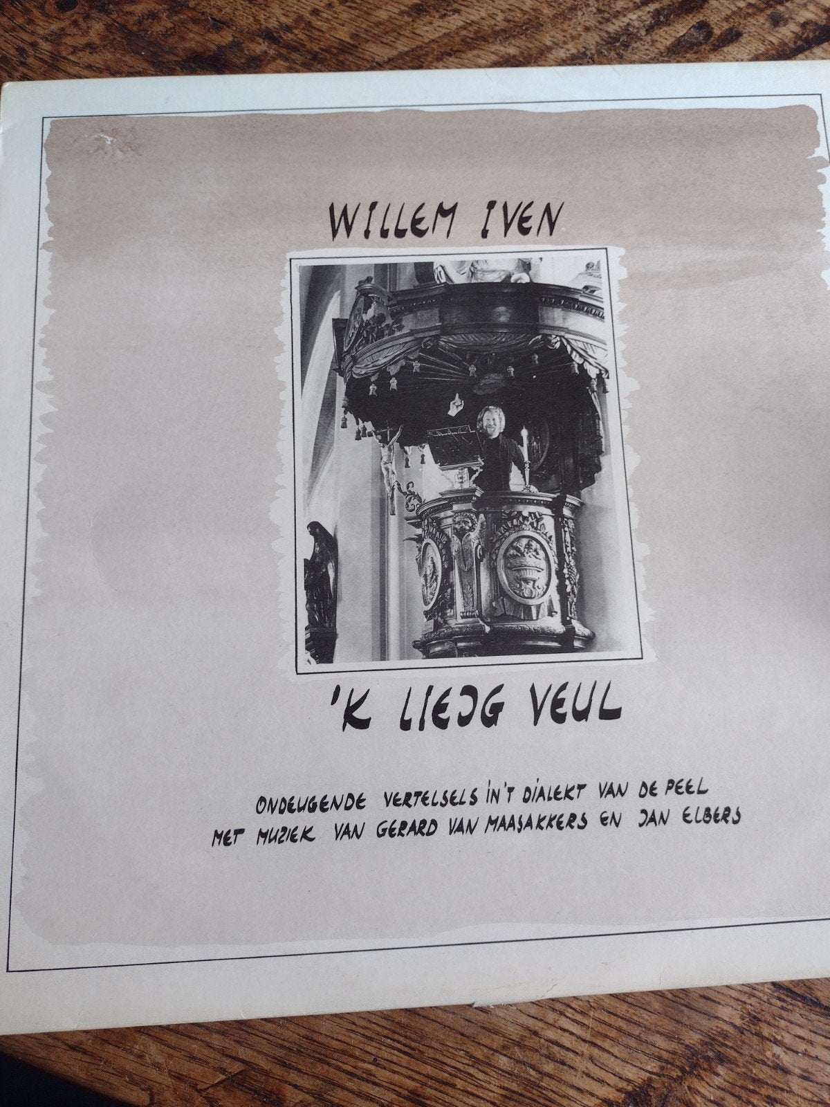 LP Willem Iven - 'k Liejg Veul (Ondeugende Vertelsels), LP, Gebruikt, Ophalen of Verzenden, 12 inch