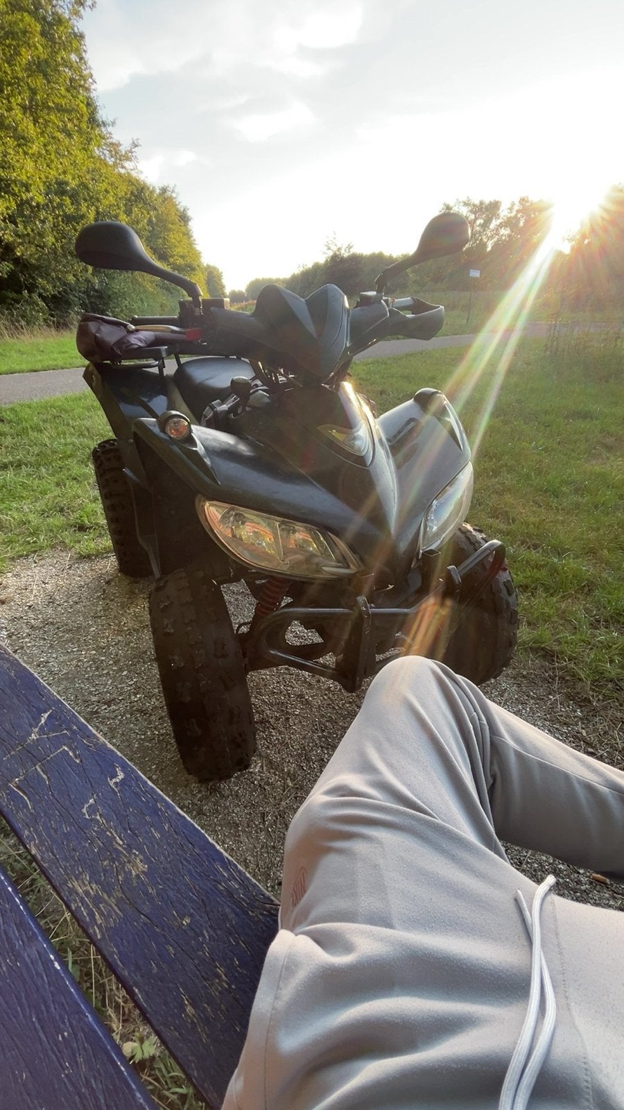 Sym Trackrunner 200 Quad L7E - B-rijbewijs - Recent onderhou, Ophalen, Benzine