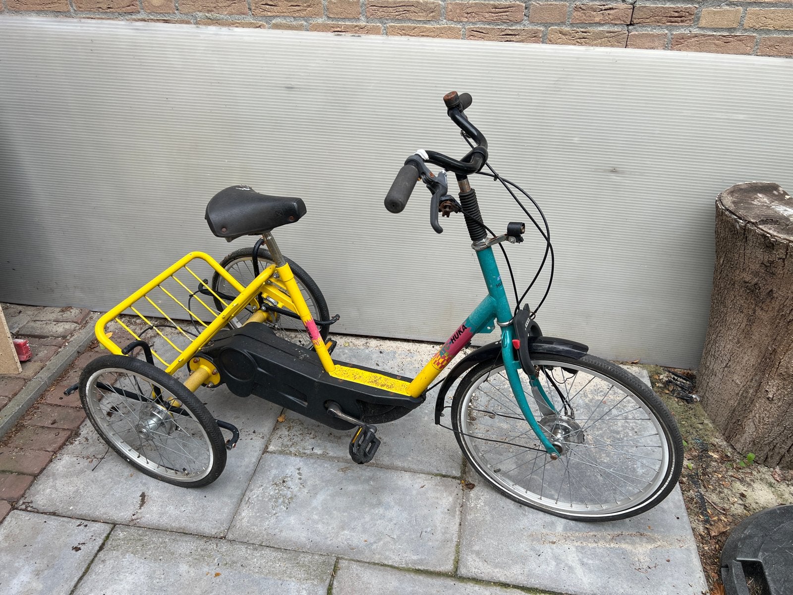 Huka AT-C driewieler - opknapper voor stabiel fietsplezier, Fietsen en Brommers, Ophalen, Gebruikt
