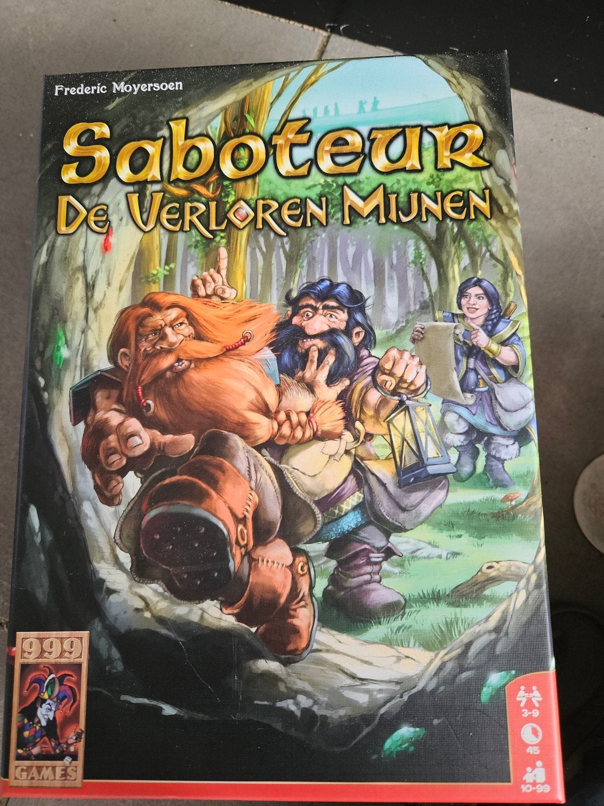 Saboteur: De Verloren Mijnen - Bordspel (Nieuw), Drie of vier spelers, Ophalen of Verzenden, Nieuw, 999 Games