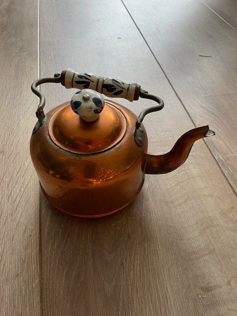 Koperen waterkan, Ophalen of Verzenden