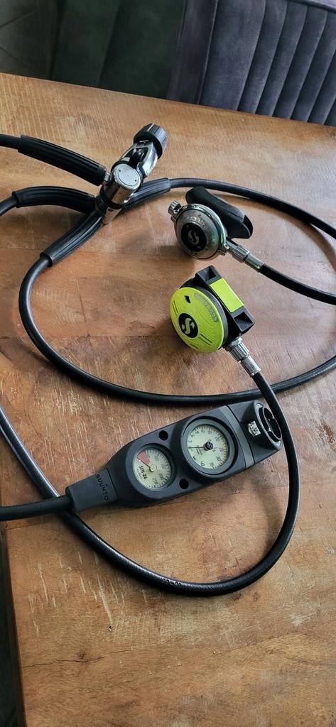 Scubapro ademautomaat mk10 suunto console, Ophalen of Verzenden, Gebruikt