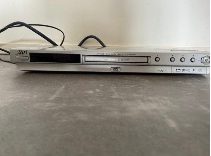 JVC XV-N33 DVD/Super VCD/CD Speler - Zilver, Ophalen of Verzenden, Gebruikt, Dvd-speler, JVC
