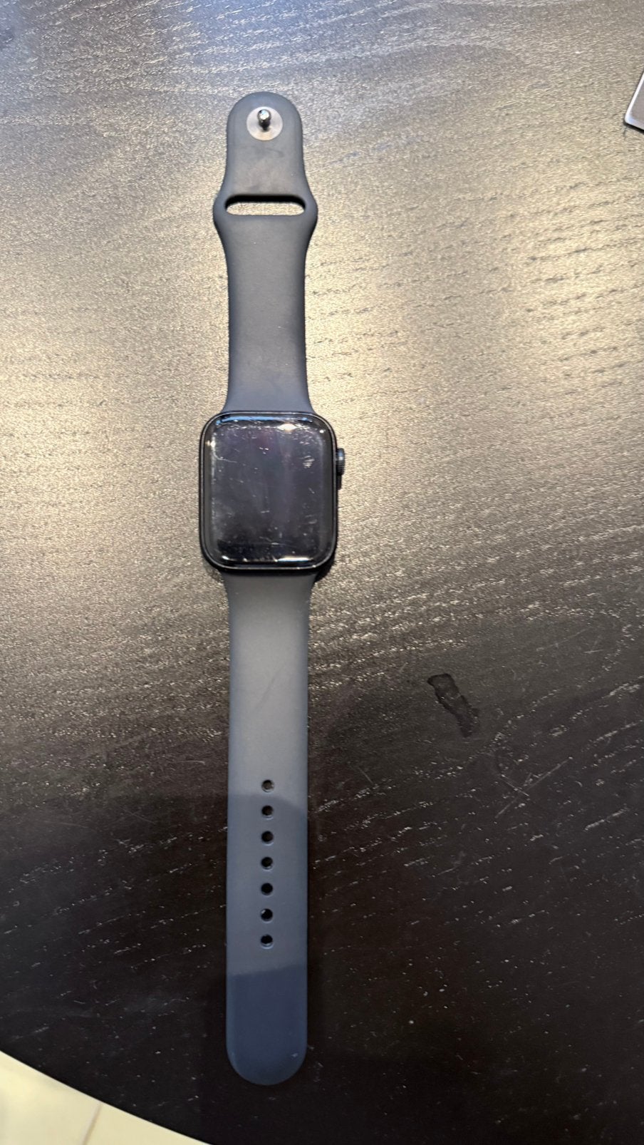 Apple watch SE 44mm 2022, Gebruikt, Hartslag, Zwart, IOS