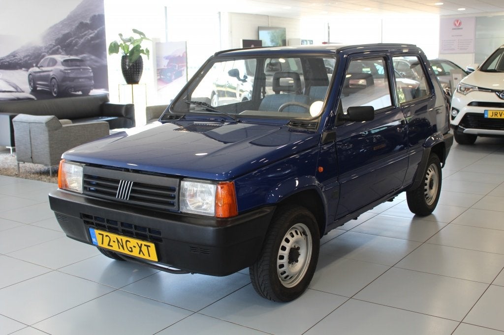 Fiat Panda 1.1 Young /BTW auto (bj 2003), Keurmerk '100% Onderhouden', Stof, Blauw, Origineel Nederlands