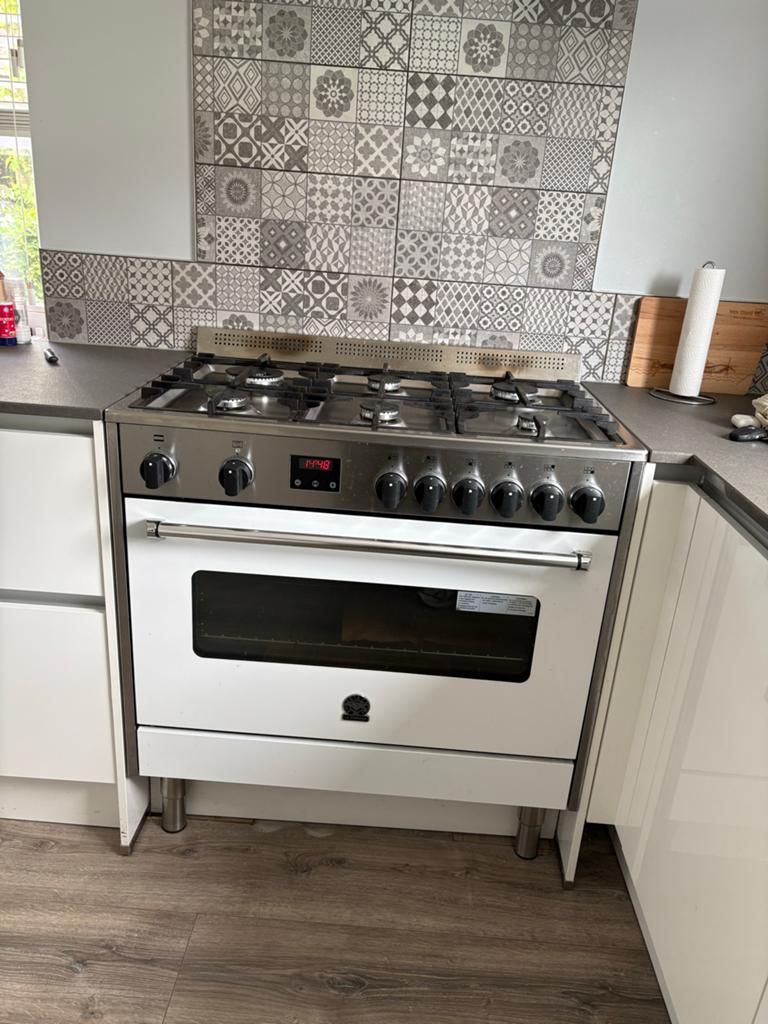 Bertazzoni La Germania Fornuis met Gasfornuis en Oven, Ophalen, Gebruikt, 60 cm of meer, Gas