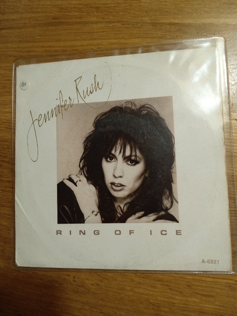 single Jennifer Rush - Ring of Ice (1985), Cd's en Dvd's, Vinyl Singles, Gebruikt, 7 inch, Ophalen of Verzenden, Pop