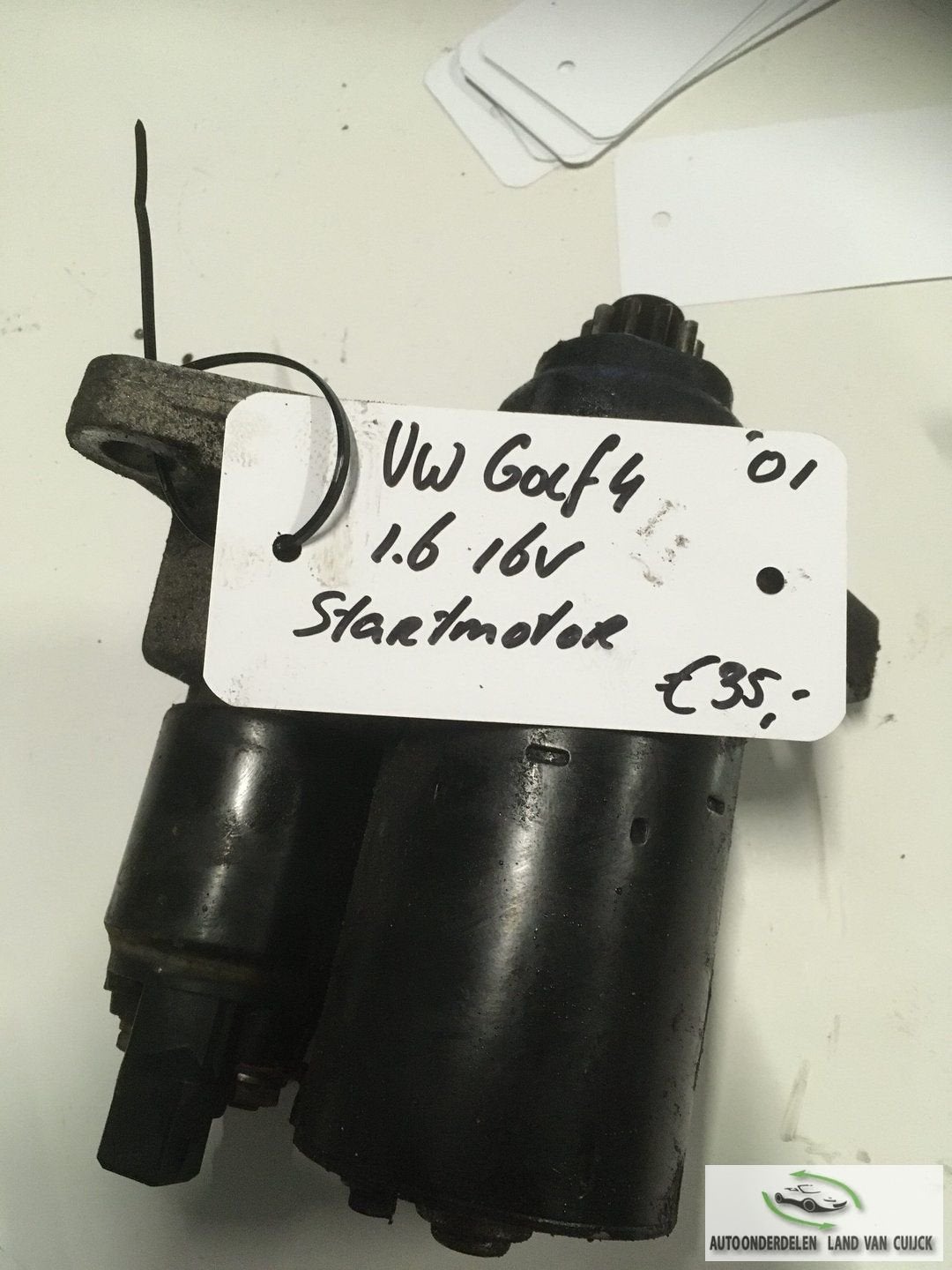 Vw Golf 4 1.6 16v 2001 Startmotor, Gebruikt, -, -, Ophalen of Verzenden