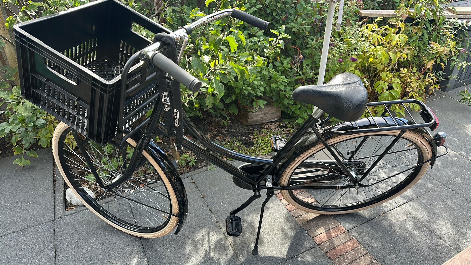 Omafiets nieuwstaat, 56 cm of meer, Ophalen, Zo goed als nieuw, Terugtraprem