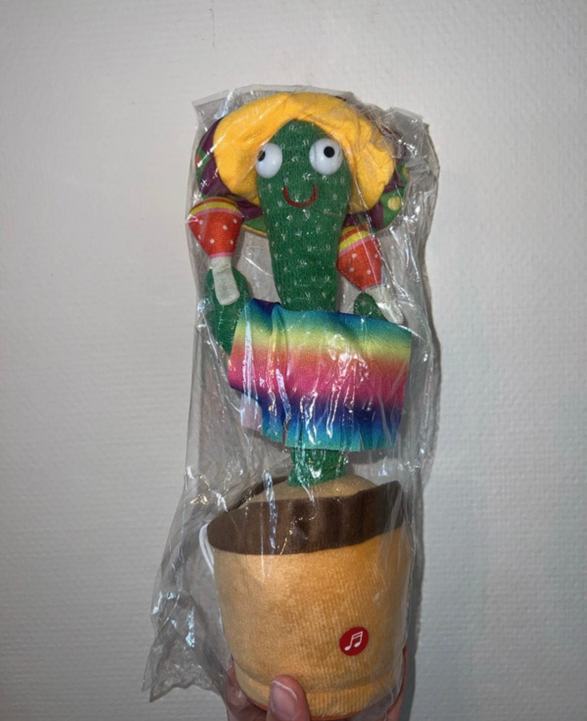 Dansende en zingende cactus speelgoed NIEUW, Ophalen of Verzenden, Nieuw, Jongen of Meisje