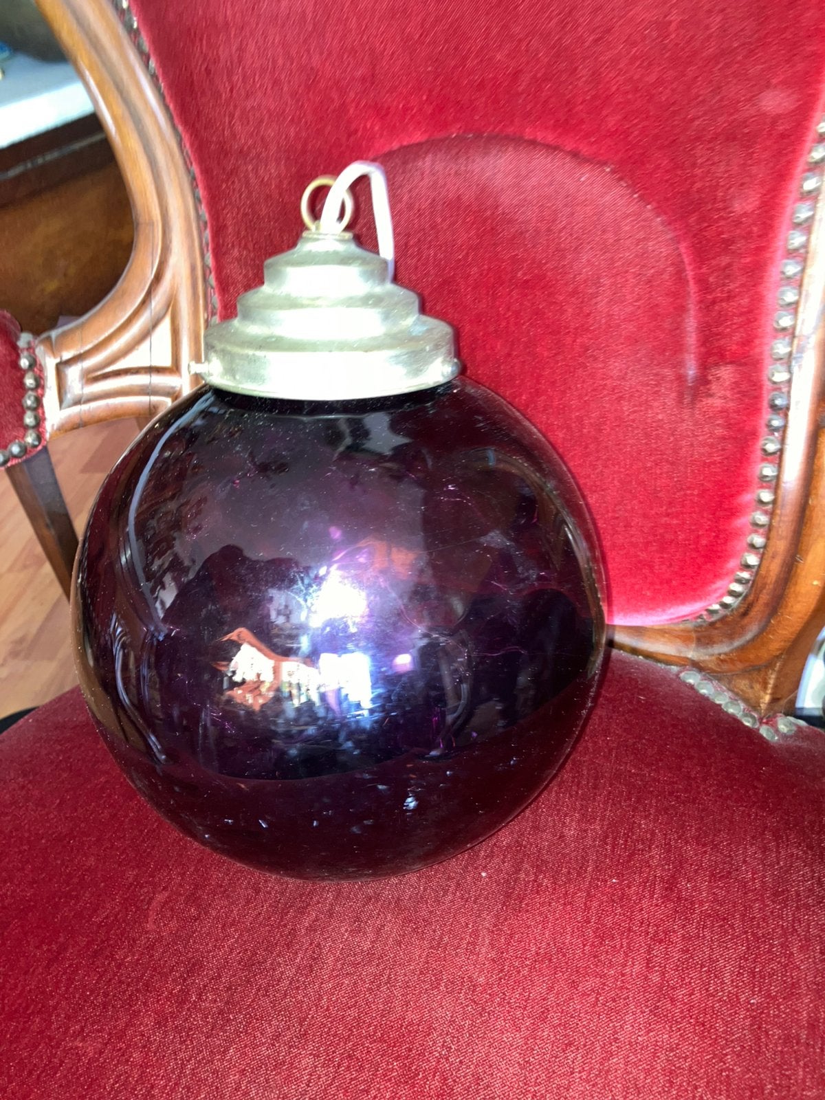 Grote vintage plafonnière - plafondlamp., Ophalen