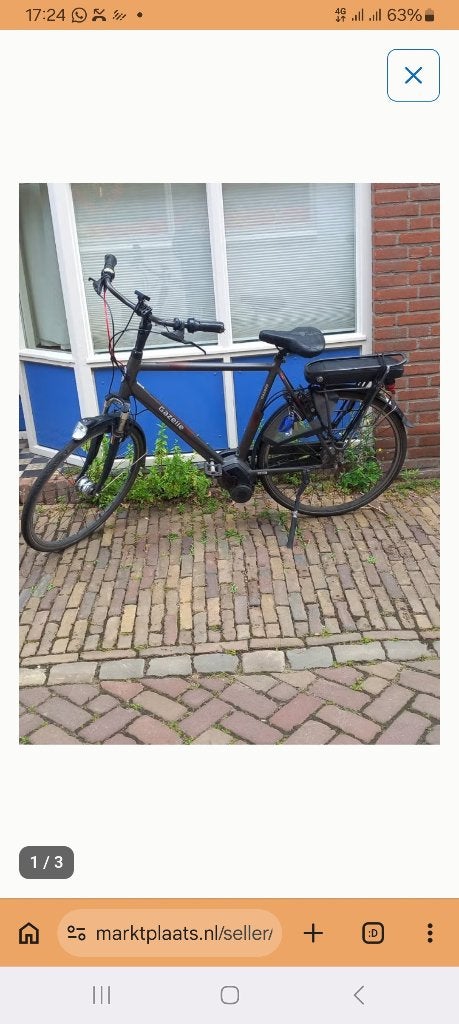 Gazelle deauville c7, Ophalen, Versnellingen, Zo goed als nieuw, 57 tot 61 cm