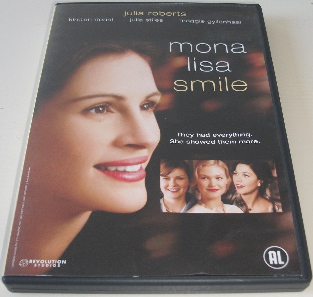 Dvd *** MONA LISA SMILE *** She showed them more, Alle leeftijden, Ophalen of Verzenden, Zo goed als nieuw, Overige genres