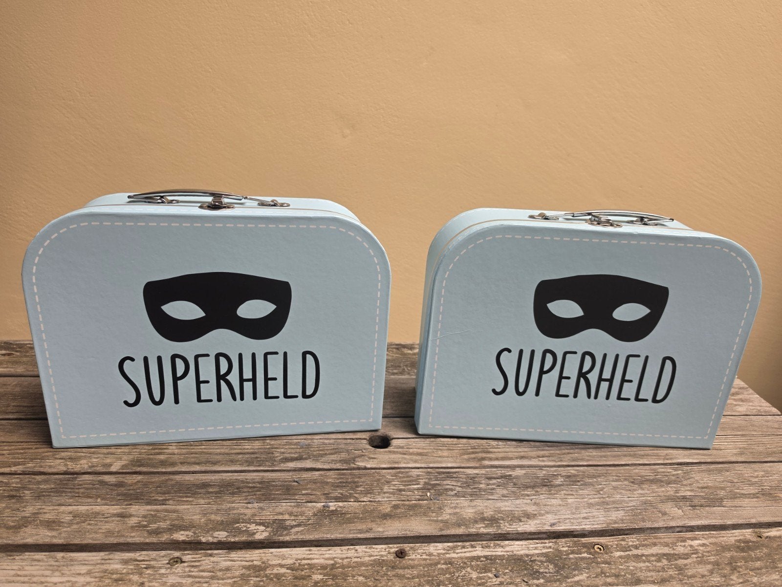 2 Nieuwe Superheld Koffertjes - 30x22 cm, Ophalen of Verzenden