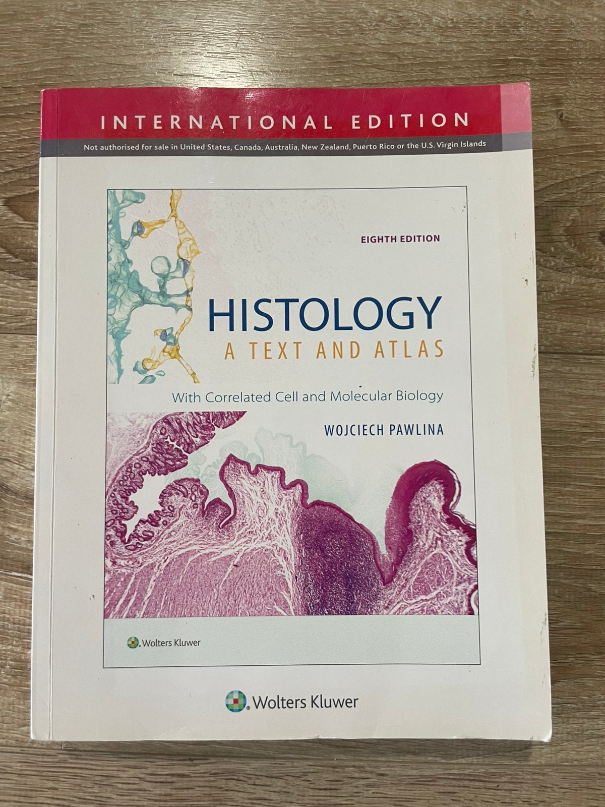 Histology - Pawline - Achtste editie, Ophalen of Verzenden, Beta, Zo goed als nieuw, WO