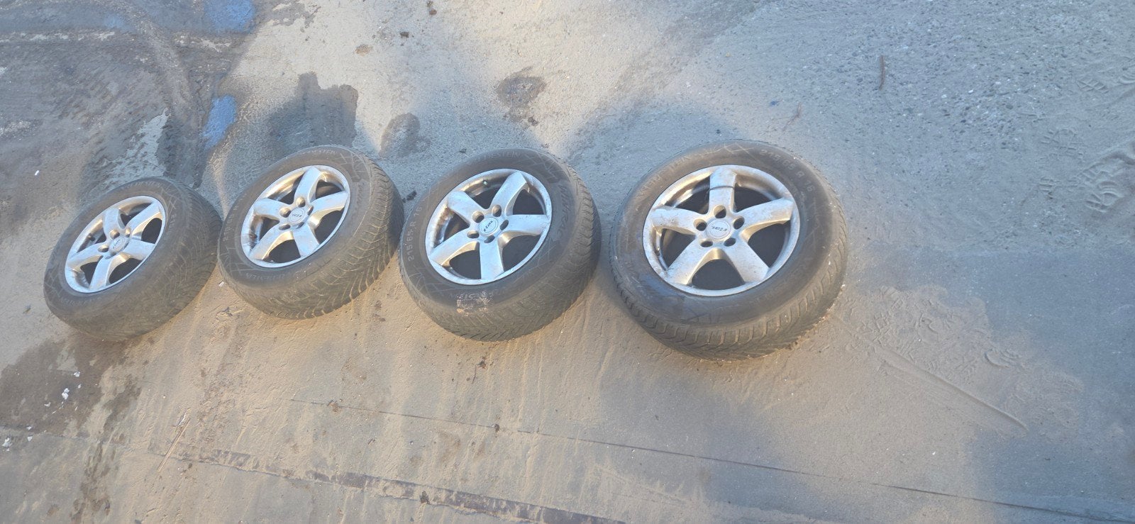 2x velgen sets voor maar 300euro, Ophalen, 215 mm, Velg(en), 16 inch