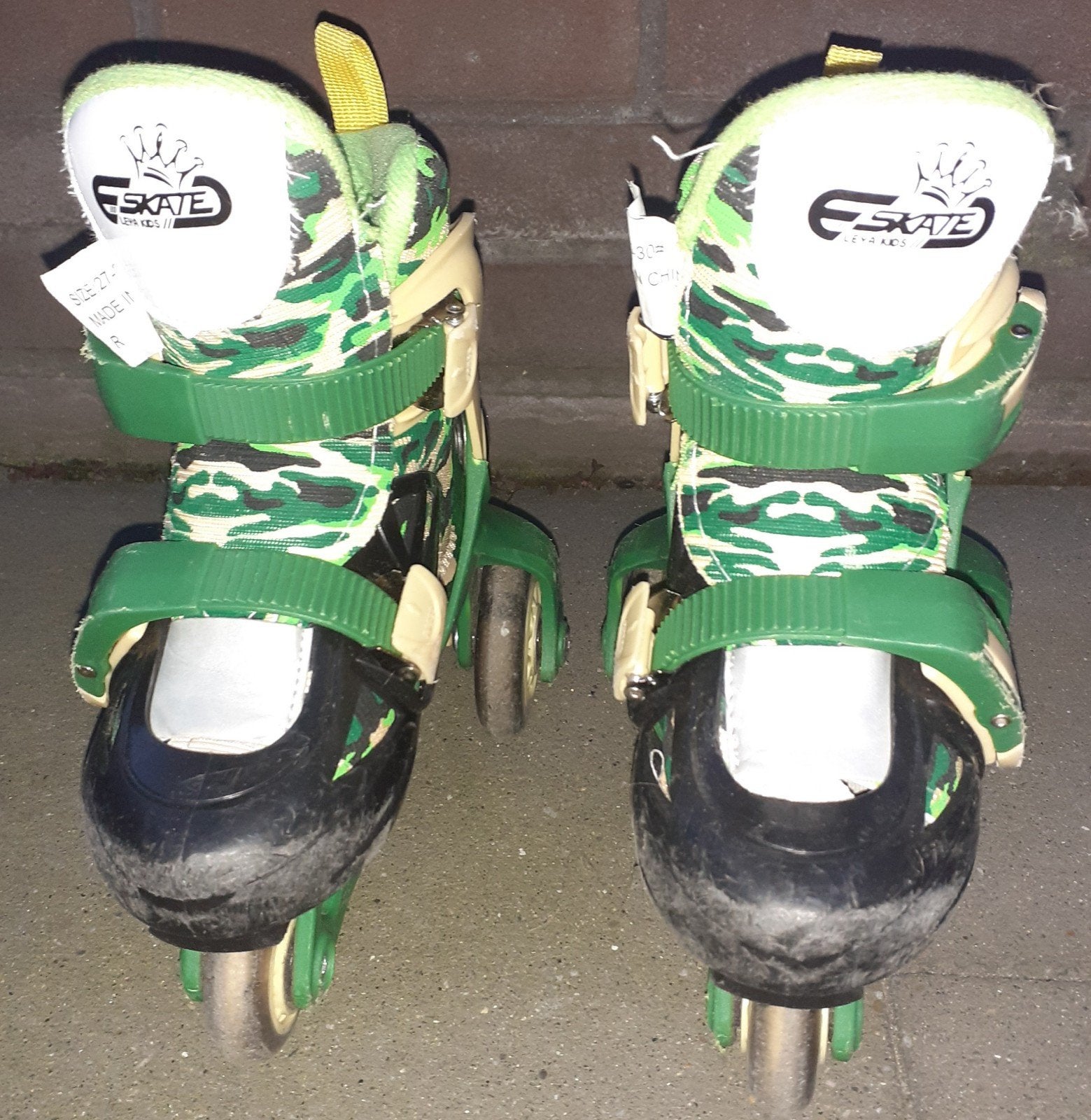Verstelbare kinder rolschaatsen - Maat 27-30, Kinderen en Baby's, Ophalen of Verzenden, Verstelbaar, Gebruikt, Kinderen