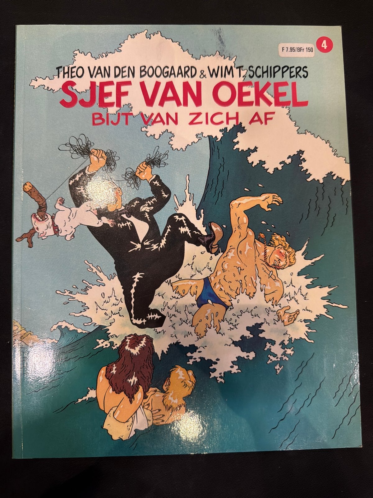 Sjef van Oekel: Bijt van zich af - Stripboek, Eén stripboek, Ophalen of Verzenden, Gelezen