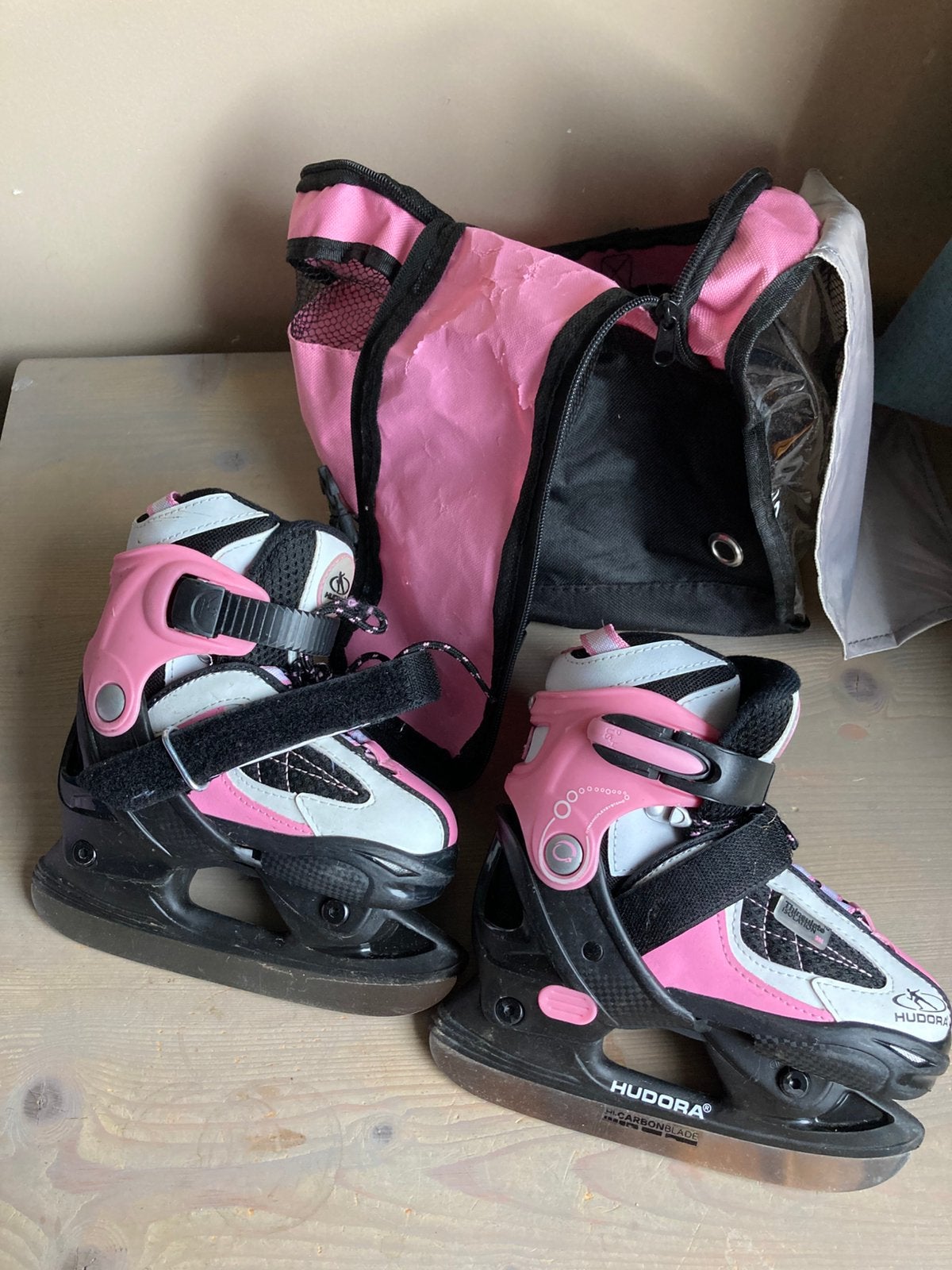 Hudora verstelbare schaatsen maat 28 29 30 31, Sport en Fitness, Zo goed als nieuw, IJshockeyschaatsen, Ophalen, Overige merken