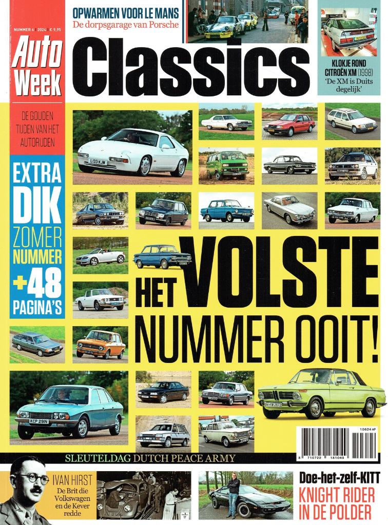 Autoweek Classics 2024 nr. 6 (oa Audi 100 & Mercedes 230 TE), Boeken, Verzenden, Gelezen, Algemeen