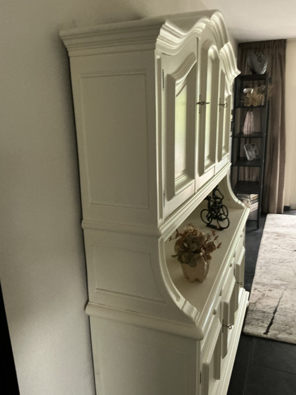 Castle Furniture Eiken Toogkast - Wit geschilderd, Ophalen