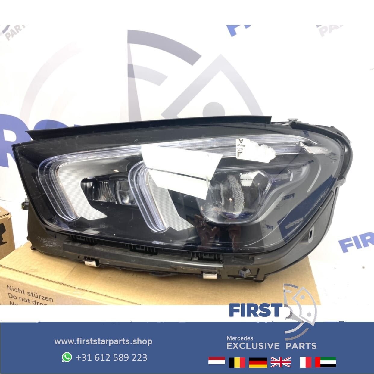 W167 V167 C167 GLE KOPLAMP LED MULTIBEAM LINKS origineel Mer, Gebruikt, -, Ophalen of Verzenden, -