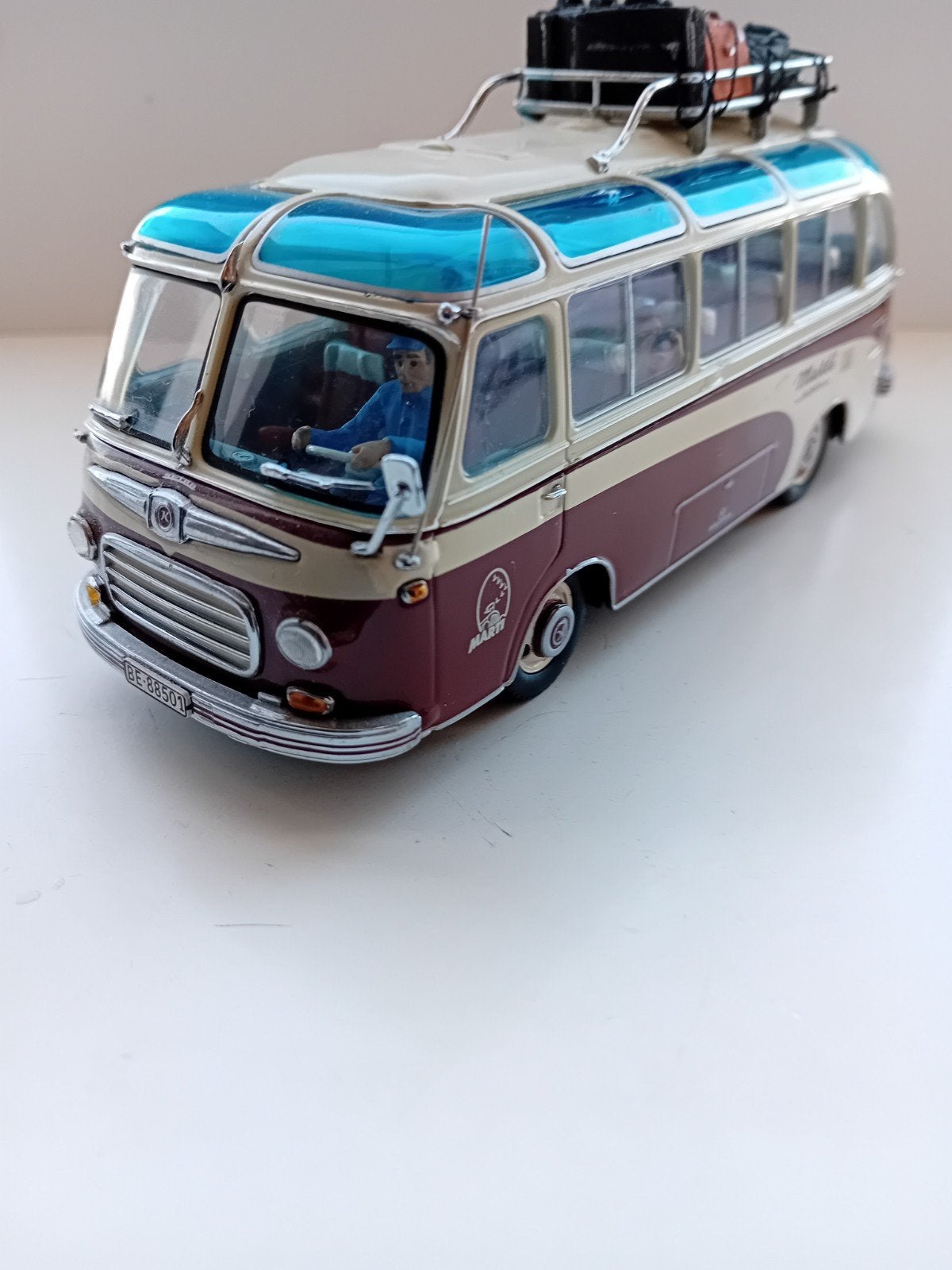 Setra S6 Reisebus., Ophalen of Verzenden, Zo goed als nieuw, Tractor of Landbouw, Schuco