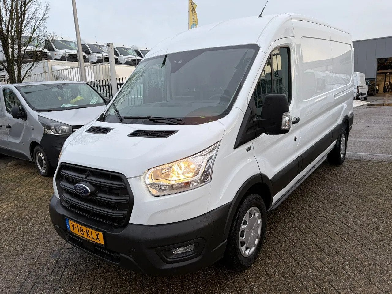 Ford Transit 2.0TDCI L3H2 Automaat Airco Navi Cruisecontrol, Euro 6, 4 cilinders, 129 pk, Wit