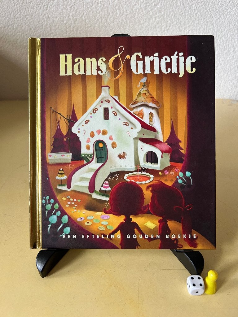 Efteling Gouden Boekje - Hans & Grietje (Deel 1), Jongen of Meisje, Zo goed als nieuw, Gouden boekje, Ophalen of Verzenden