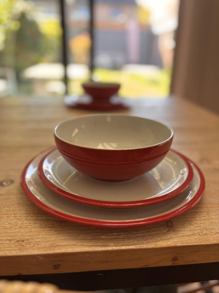 Servies, Gebruikt, Keramiek, Ophalen of Verzenden, Bord(en)