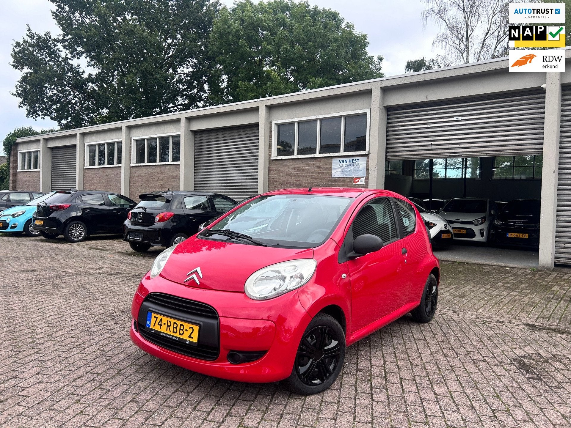 Citroen C1 1.0-12V Séduction+ NAP! Airco/ Nieuwe APK/ Garan, Auto's, Voorwielaandrijving, Euro 5, Gebruikt, 4 stoelen