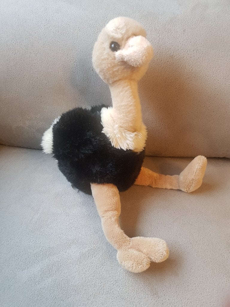 Knuffel - Struisvogel, Ophalen of Verzenden, Gebruikt, Overige typen