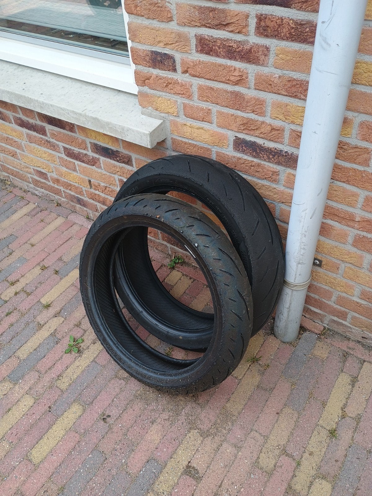 Gebruikte motorbanden - Set van 2, Ophalen, Gebruikt