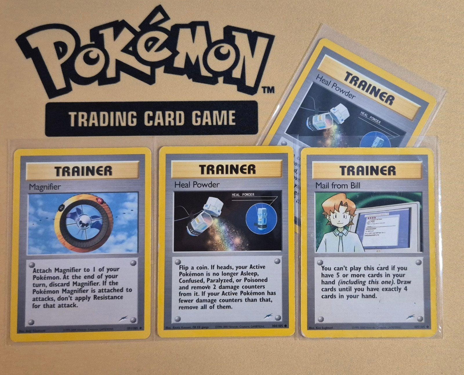 Neo Destiny Pokémon Trainer Kaarten ◇○ (2002), Verzenden, Zo goed als nieuw, Meerdere kaarten