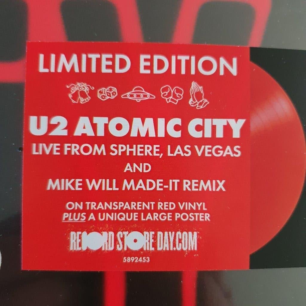 U2 atomic city rsd 2024 vinyl, Geseald, Verzenden, 2020 tot heden, 12 inch