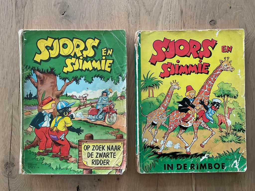 Sjors en Sjimmie: Spannende avonturen, Boeken, Meerdere stripboeken, Ophalen, Gelezen