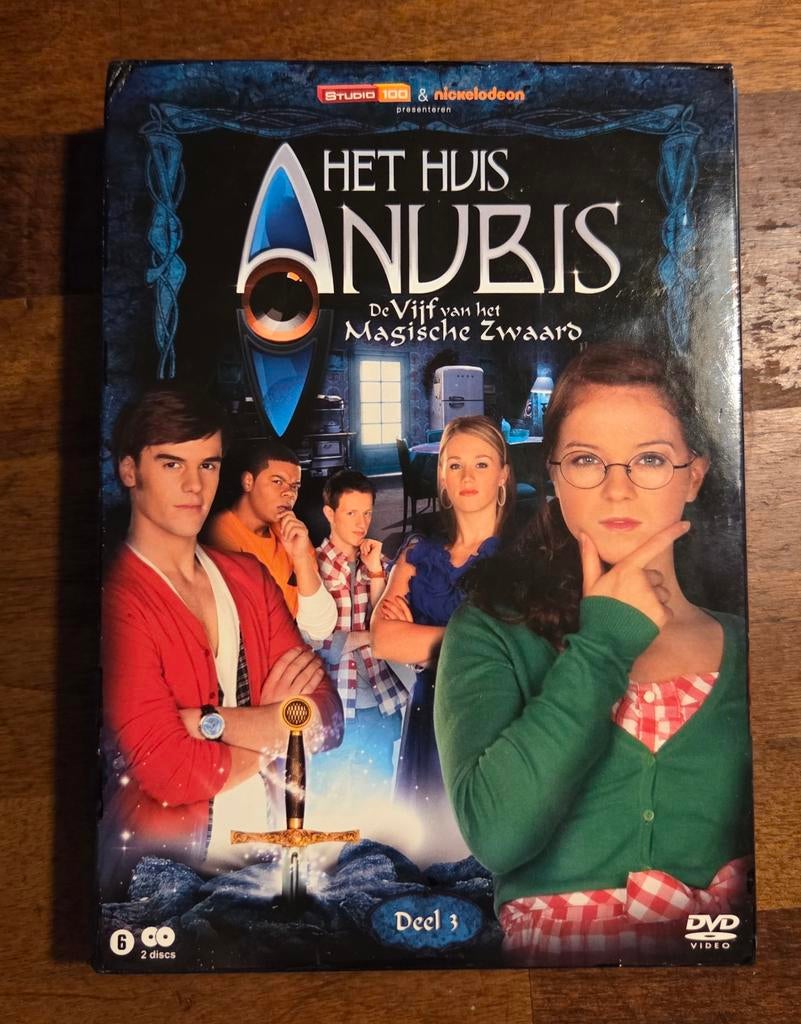 Het Huis Anubis: De Vijf van het Magische Zwaard -  Deel 3, Vanaf 6 jaar, Ophalen of Verzenden, Boxset