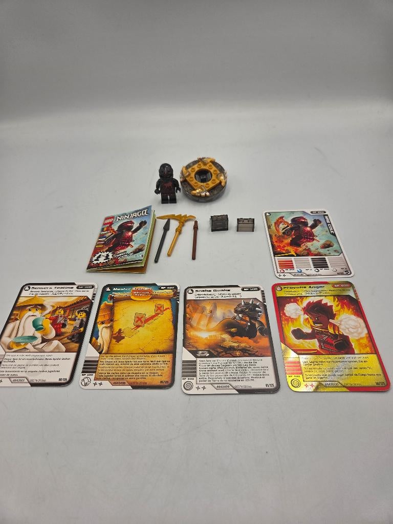 Lego Ninjago 9572 NRG Cole, Lego, Ophalen of Verzenden, Zo goed als nieuw, Compleet