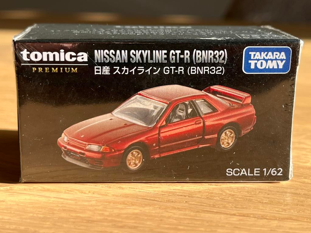 Nissan Skyline GT-R (BNR32) 1:62 tomica premium, Hobby en Vrije tijd, Modelauto's | Overige schalen, Ophalen of Verzenden, Nieuw