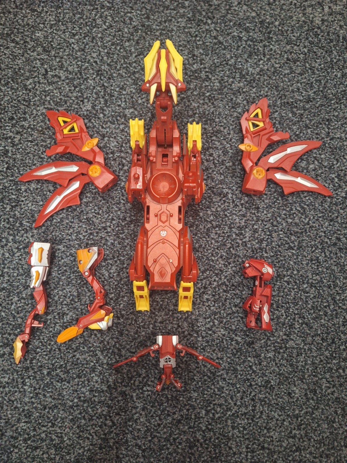 Bakugan Dragonoid Colossus - Transformeerbaar Speelgoed, Ophalen of Verzenden, Gebruikt