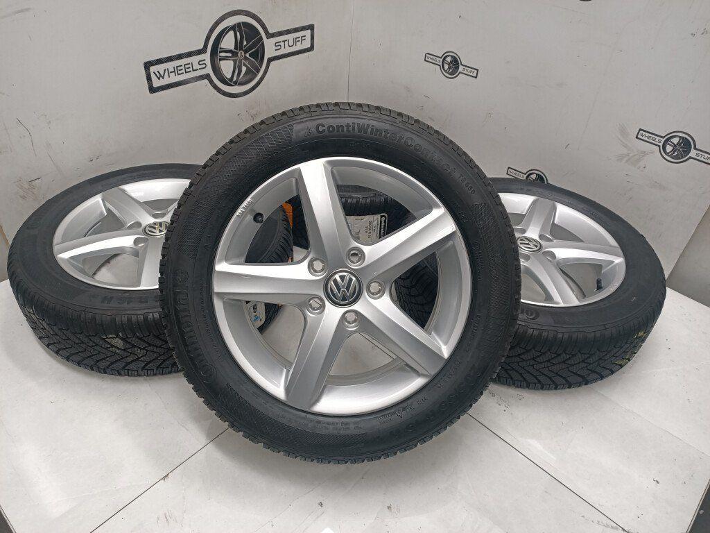 VW Golf lichtmetaal velgen 16"inch winterbanden 5x112, Auto-onderdelen, Banden en Velgen, Ophalen, Nieuw, 16 inch, Banden en Velgen