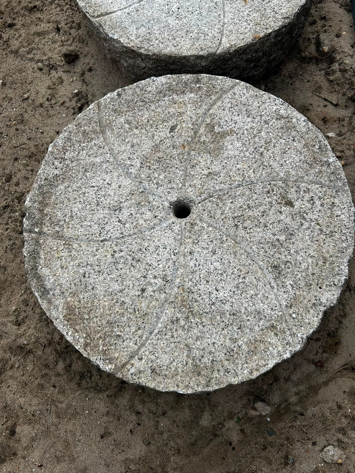Granieten Molenstenen / Stapstenen - 40 cm doorsnee, 10 cm d, Ophalen, Graniet, Nieuw, Kei