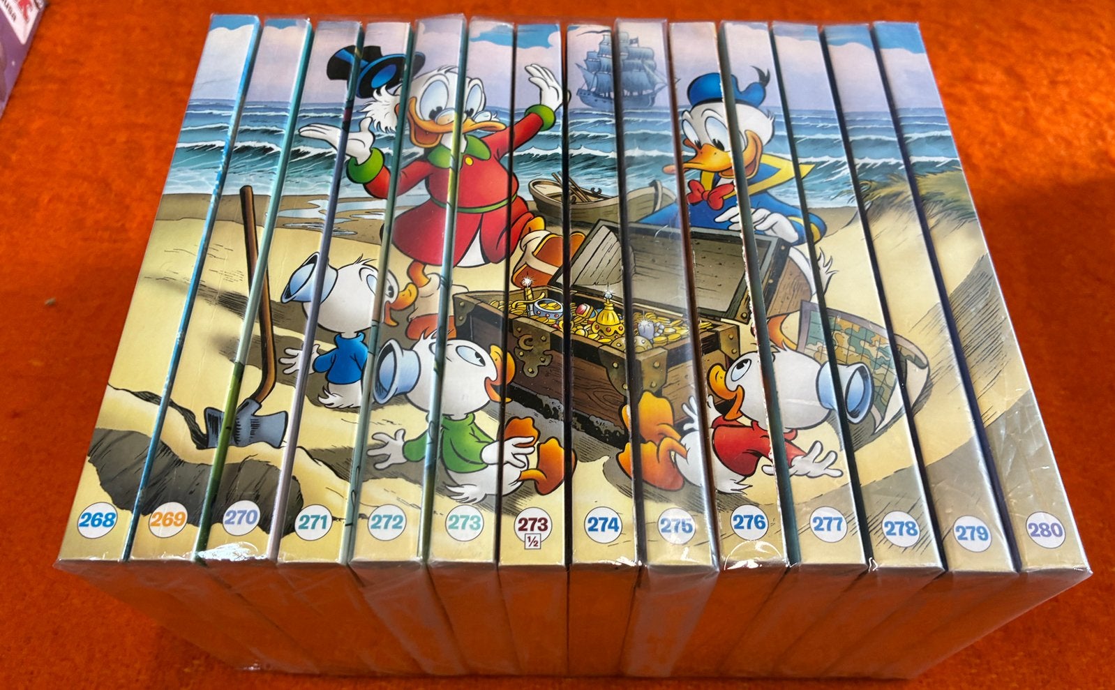 Donald Duck pocket serie 268-280, Boeken, Complete serie of reeks, Ophalen of Verzenden, Zo goed als nieuw, Europa