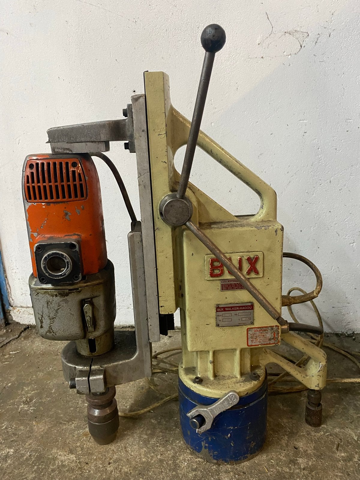 BUX accu Kolomboormachine met Magneetvoet, Ophalen, Gebruikt, 600 watt of meer, Kolomboormachine