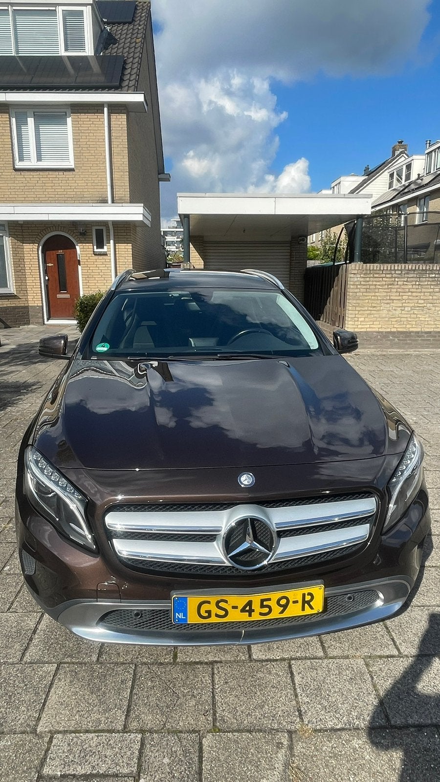 Mercedes-Benz GLA Gla200 1.6 115KW Aut7 2014 Bruin, Auto's, Mercedes-Benz, 1595 cc, Bedrijf, 1335 kg, SUV of Terreinwagen