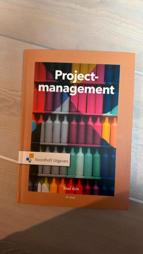 Projectmanagement - 8e druk (Roel Grit), Overige vakken, Roel Grit, Ophalen of Verzenden, Zo goed als nieuw