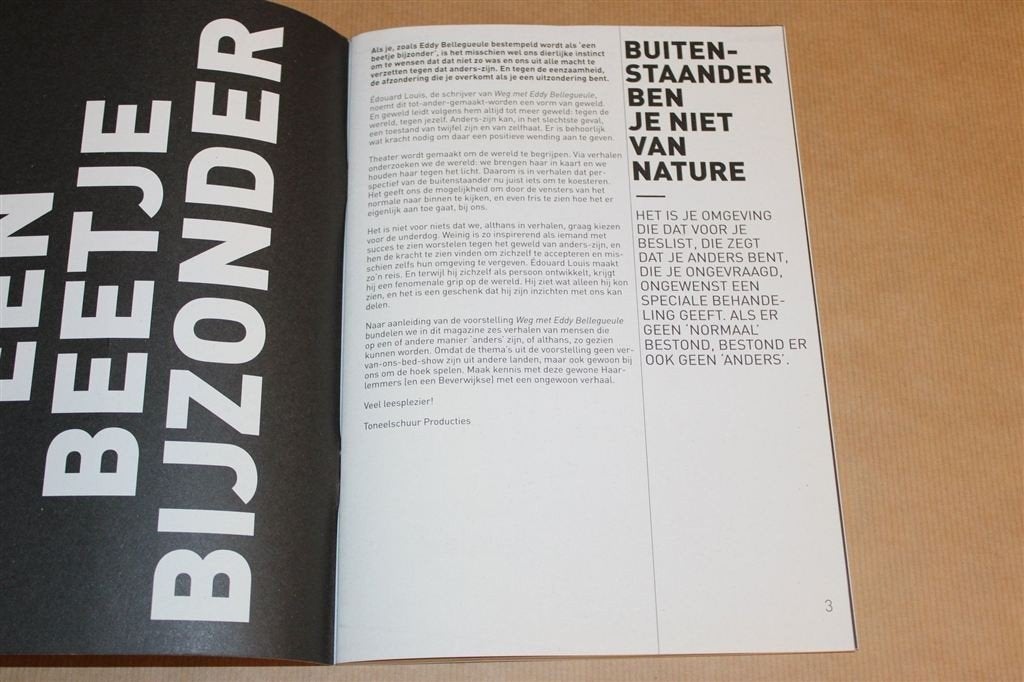 Andersom – Inspirerend magazine over anders-zijn & inclusie, Boeken, Ophalen of Verzenden, Zo goed als nieuw, Cabaret