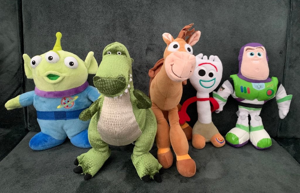 Pakket Toy Story items! Knuffels, deken & LEGO set 43264!, Disney, Verzenden, Overige typen, Zo goed als nieuw