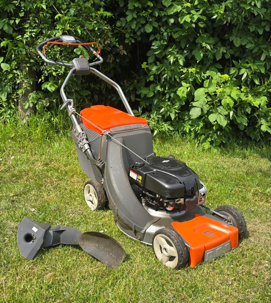 Husqvarna LC 53 E, Tuin en Terras, Grasmaaiers, Ophalen, Cirkelmaaier, Gebruikt, Benzine-grasmaaier